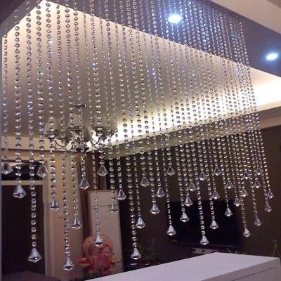 灵泉装饰设计案例｜高端水晶帘子珠定制空间展示(图2)